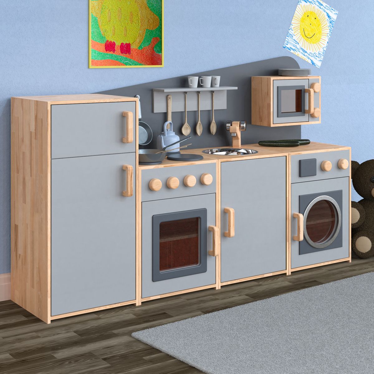 3D Rendering Explosionszeichnung